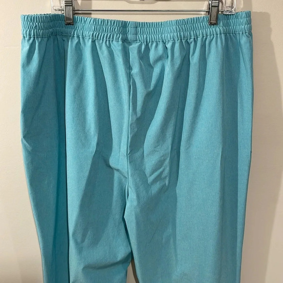 NWOT Appleseed’s Light & Easy Stretch Melange Active Pant Set Grotto Blue XL - Picture 6 of 16